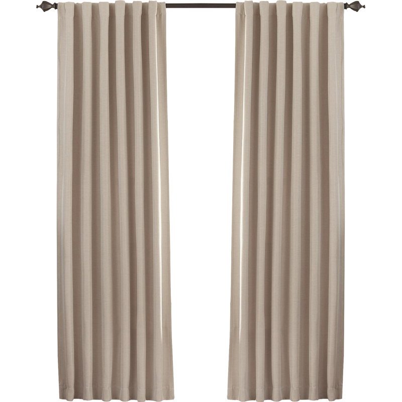 Eclipse Curtains Fresno Polyester Blackout Curtain Panel & Reviews